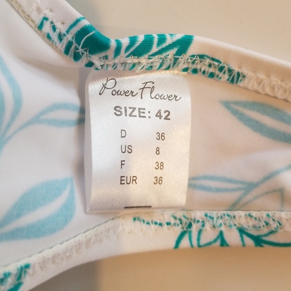 👙Power Flower Underwire Bikini Set NWOT👙 - Picture 3 of 4